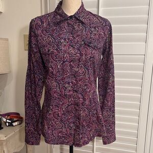 Cinch women’s Paisley Long Sleeve Shirt